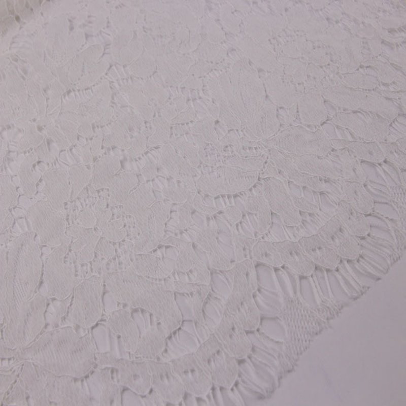 Lace Fabric Dress Eyelash Polyester for Women's Wear Wholesale Supplie 8
